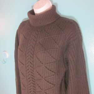Vintage Alfred Sung Wool Turtleneck Sweater Womens L / XL